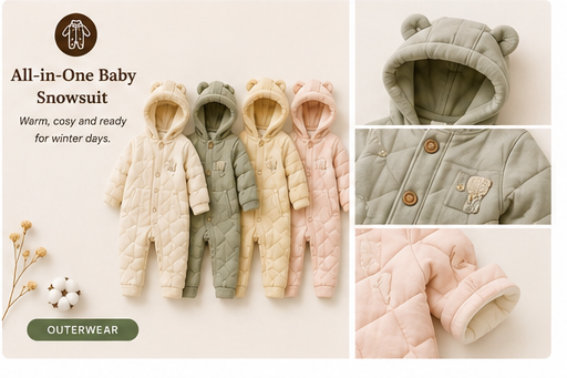 All-in-One Baby Snowsuit